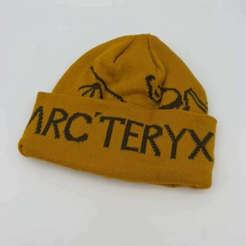 Arc'teryx Bird Word Toque Beanie – Yellow Void – NWOT - Picture 3 of 5